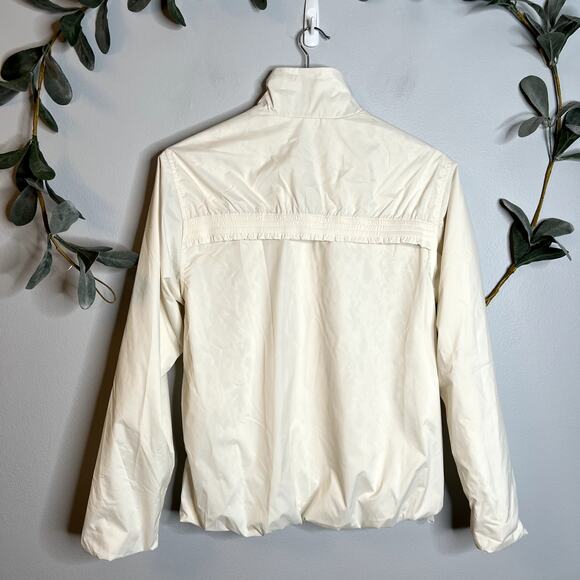 Athleta Cream Full Zip Windbreaker Jacket - Picture 6 of 8